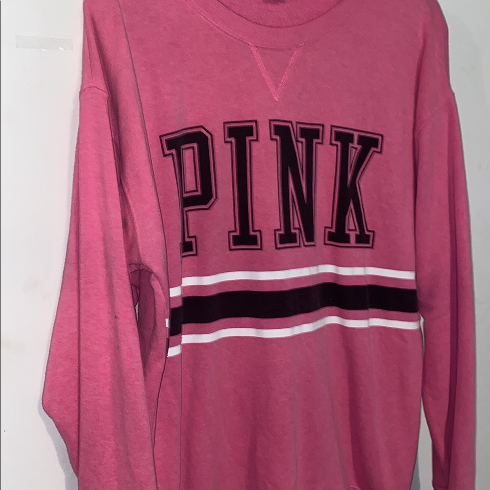 Victoria’s Secret pink black and white long sleeve